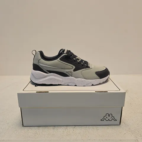 KAPPA LOGO SAFIR GREY LT-GREY SHADOW SNEAKERS β UK 8