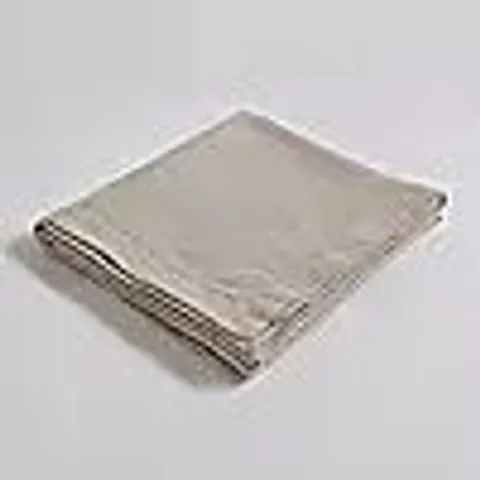 SECRET LINEN STORE TWILL COTTON LINEN TABLE RUNNER IN OFF-WHITE 45X200CM