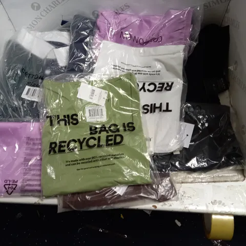 BOX OF 8 BRAND NEW COTTON:ON CLOTHES TO INCLUDE BODYSUIT, SHIRTS, NIGHTIES ETC