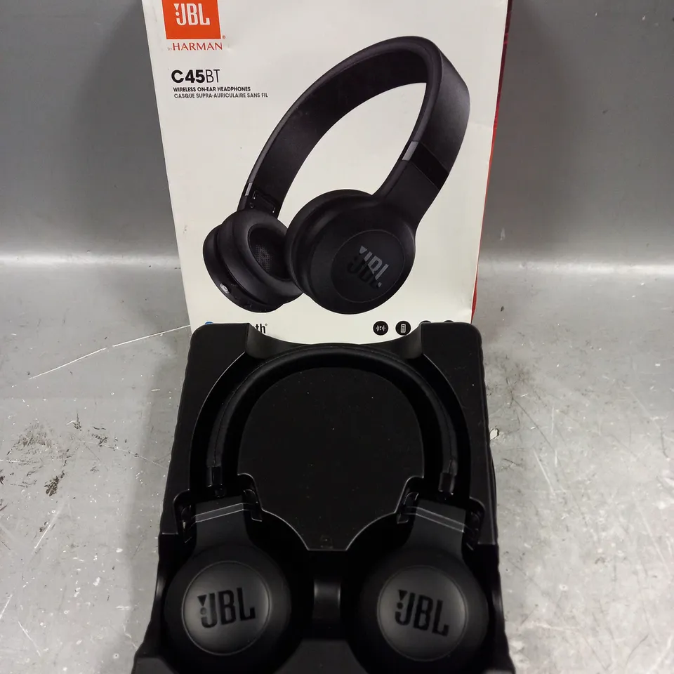 BOXED JBL C45BT WIRELESS BLUETOOTH HEADPHONES 