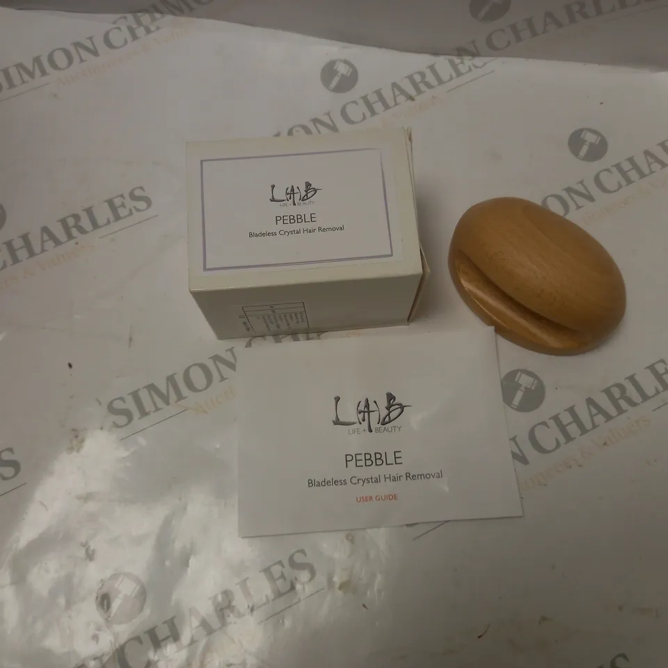 BOXED LAB PEBBLE - BLADELESS CRYSTAL HAIR REMOVER