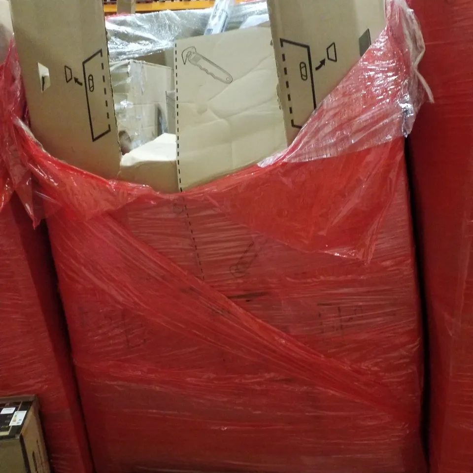 PALLET CONTAINING ASSORTED PRODUCTS INCLUDING KIDS BICYCLE, ROLLER BLIND, PORTABLE ICE BATHTUB & TOILET SEAT