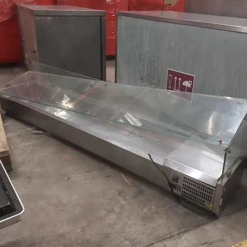 REFRIGERATED SERVERY PREP TOP 2000MM DEPTH 380MM | ADEXA VRX2000/38