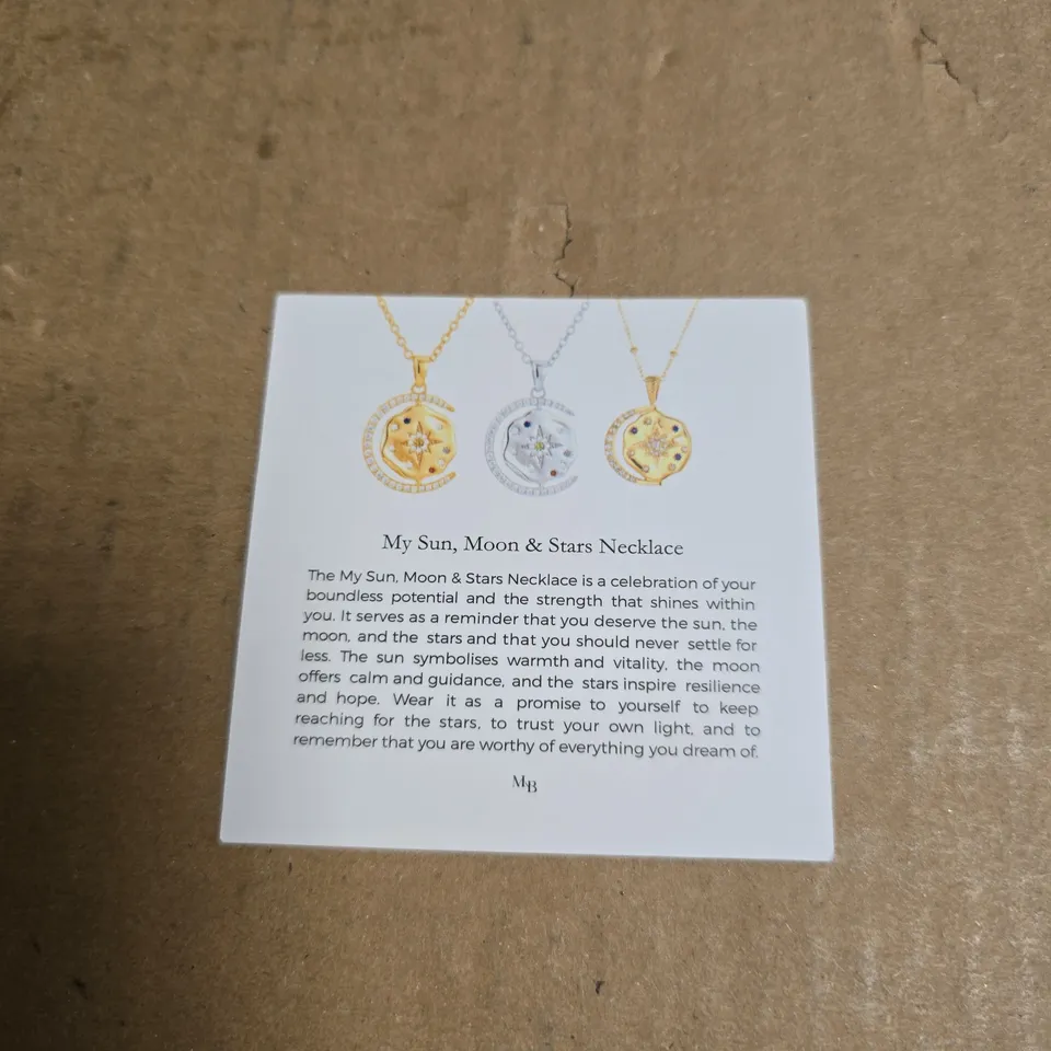 METTLE & BLOOM MY SUN, MOON & STARS NECKLACE