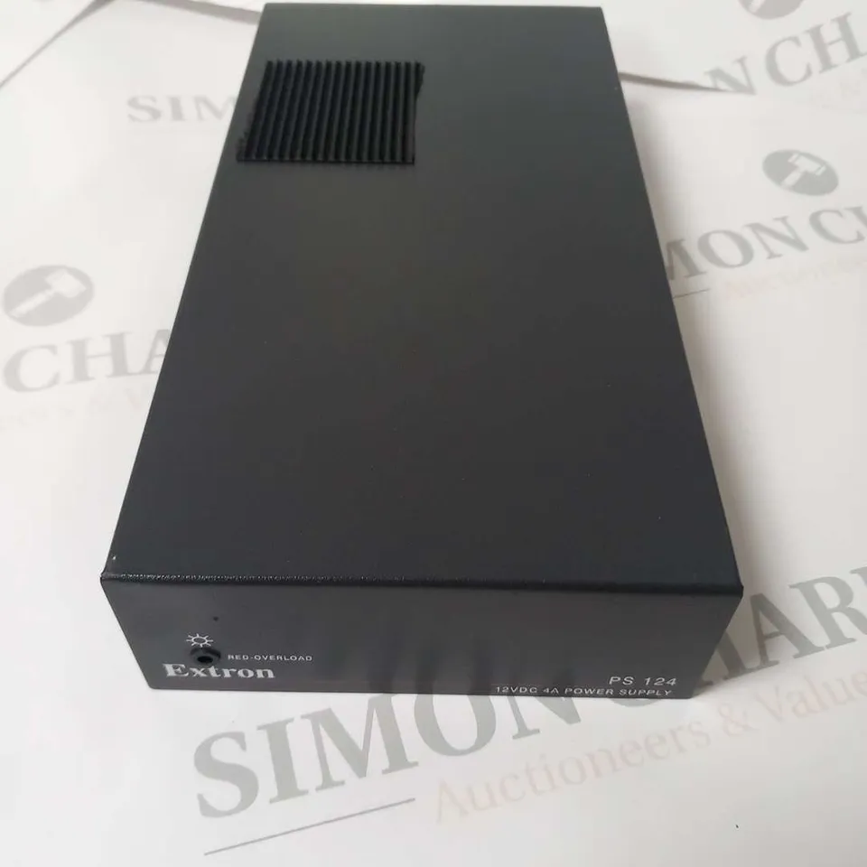 EXTRON PS 124 RACK MOUNTABLE MULTIPLE OUTPUT 12 VDC, 48 W POWER SUPPLY