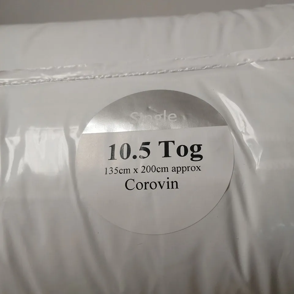 SINGLE DUVET INSERT – 10.5 TOG, 135 X 200 CM, COROVIN