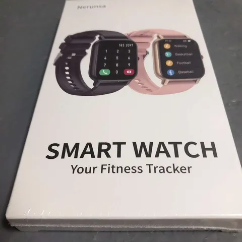 BOXED AND SEALED NERUNSA SMART WATCH FITNESS TRACKER