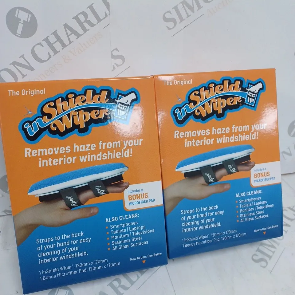 2 X BOXED SHIELD WIPER MULTI PACK 