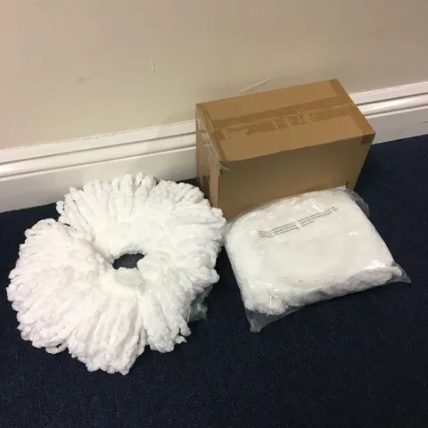 8 BRAND NEW BOXED SPIN MOP REPLACEMENT HEADS (1 BOX)