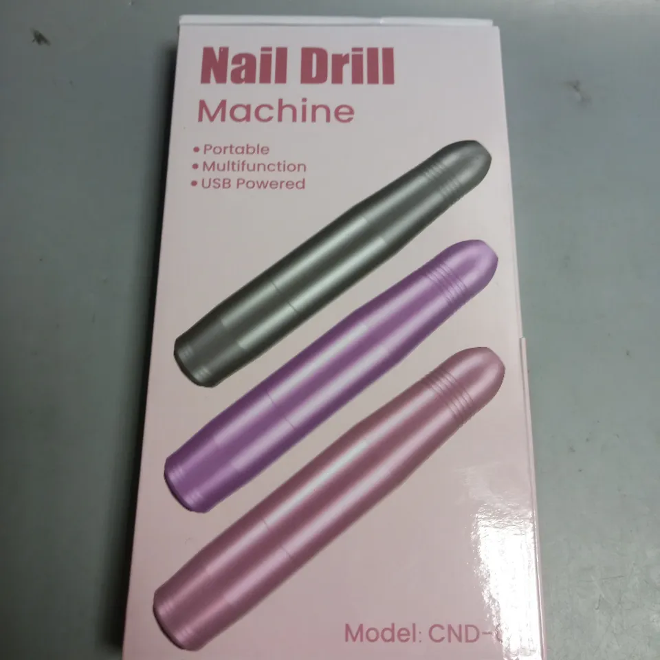 BOXED NAIL DRILL MACHINE CND-001