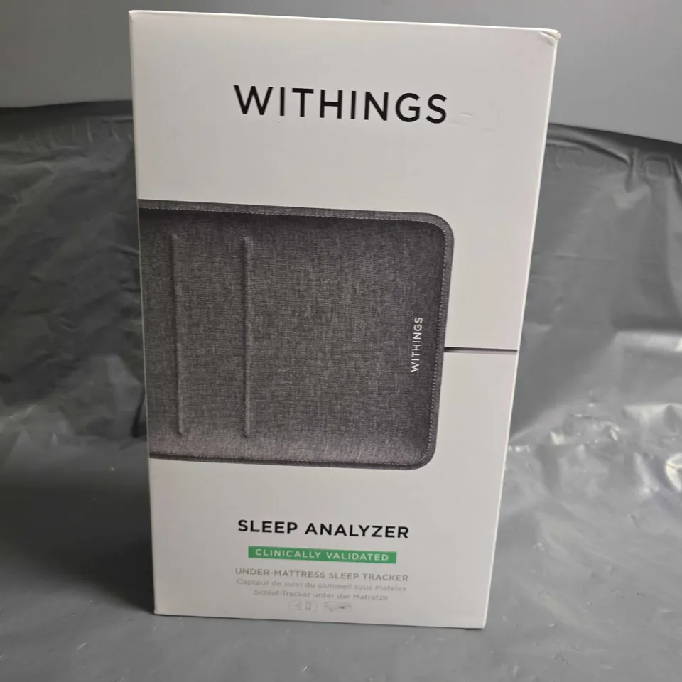BOXED WITHINGS SLEEP ANALYSZER UNDER MATTRESS SLEEP TRACKER