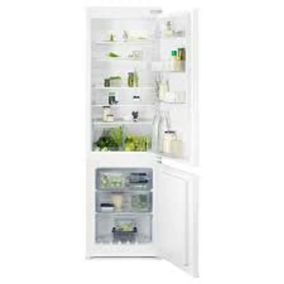 ZANUSSI SERIES 40 INTEGRATED FRIDGE FREEZER WHITE Model ZNFN18ES3 RRP £559