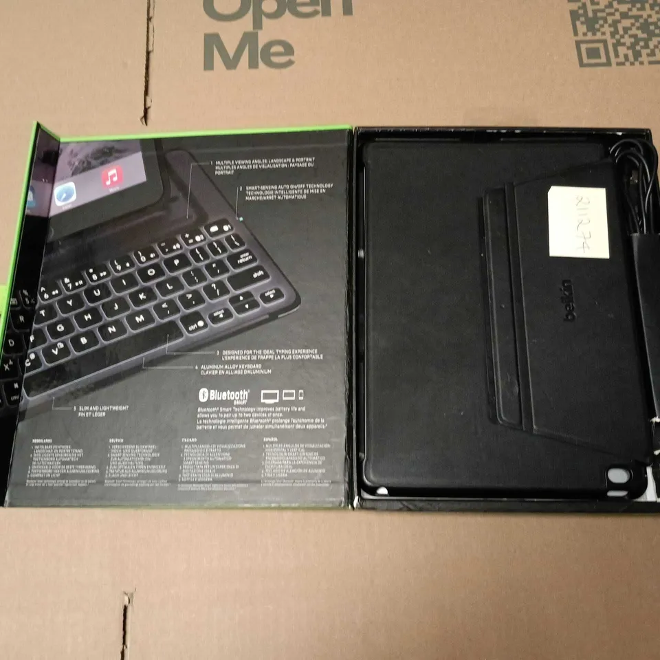 BOXED BELKIN QODE ULTIMATE KEYBOARD PRO CASE FOR IPAD AIR 2 