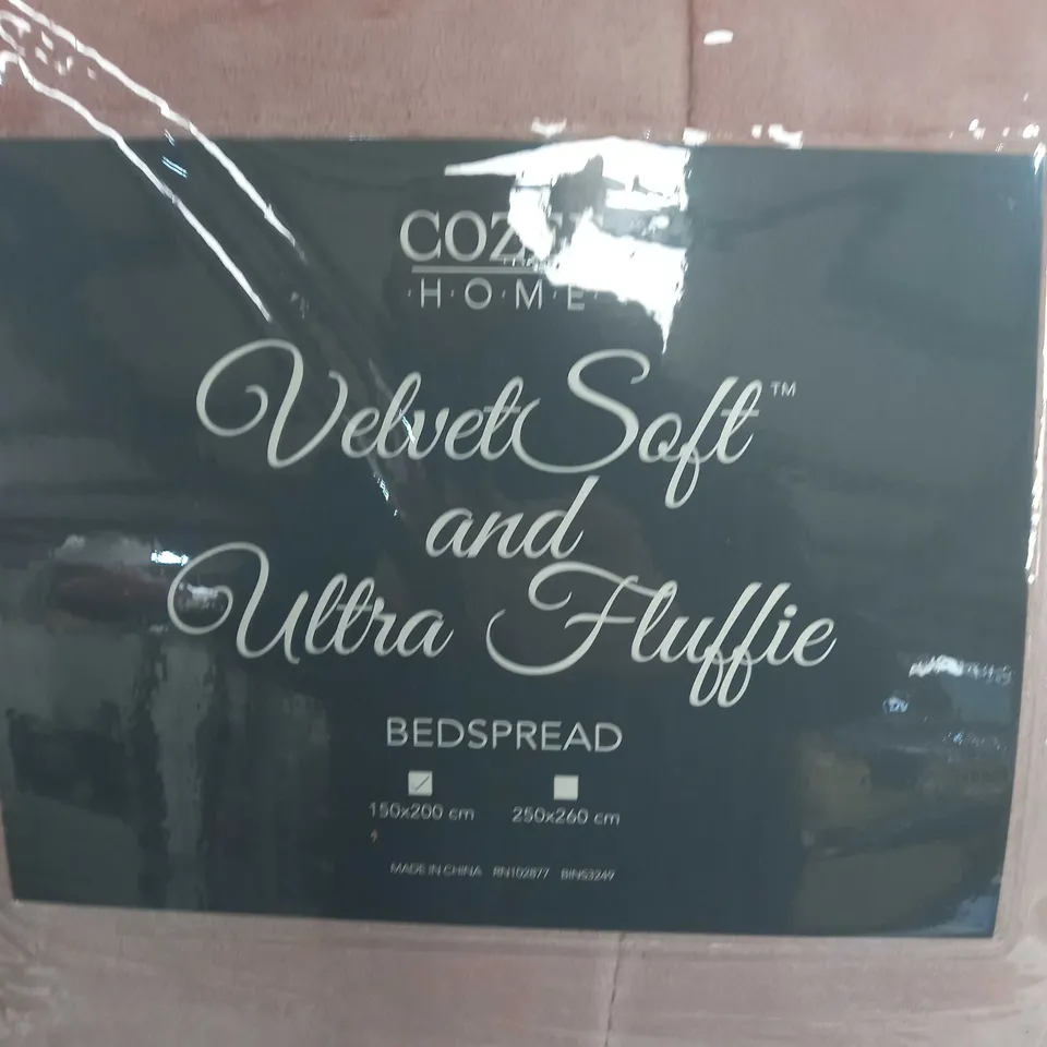 Outlet Cozee Home Velvetsoft & Ultra Fluffie Bedspread 150CM X 200CM