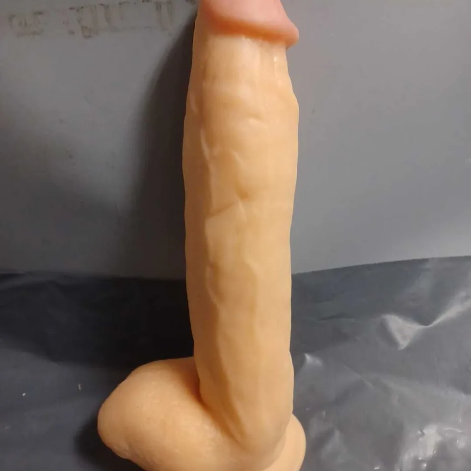 REALISTIC 10" DILDO WITH SUCTION BASE