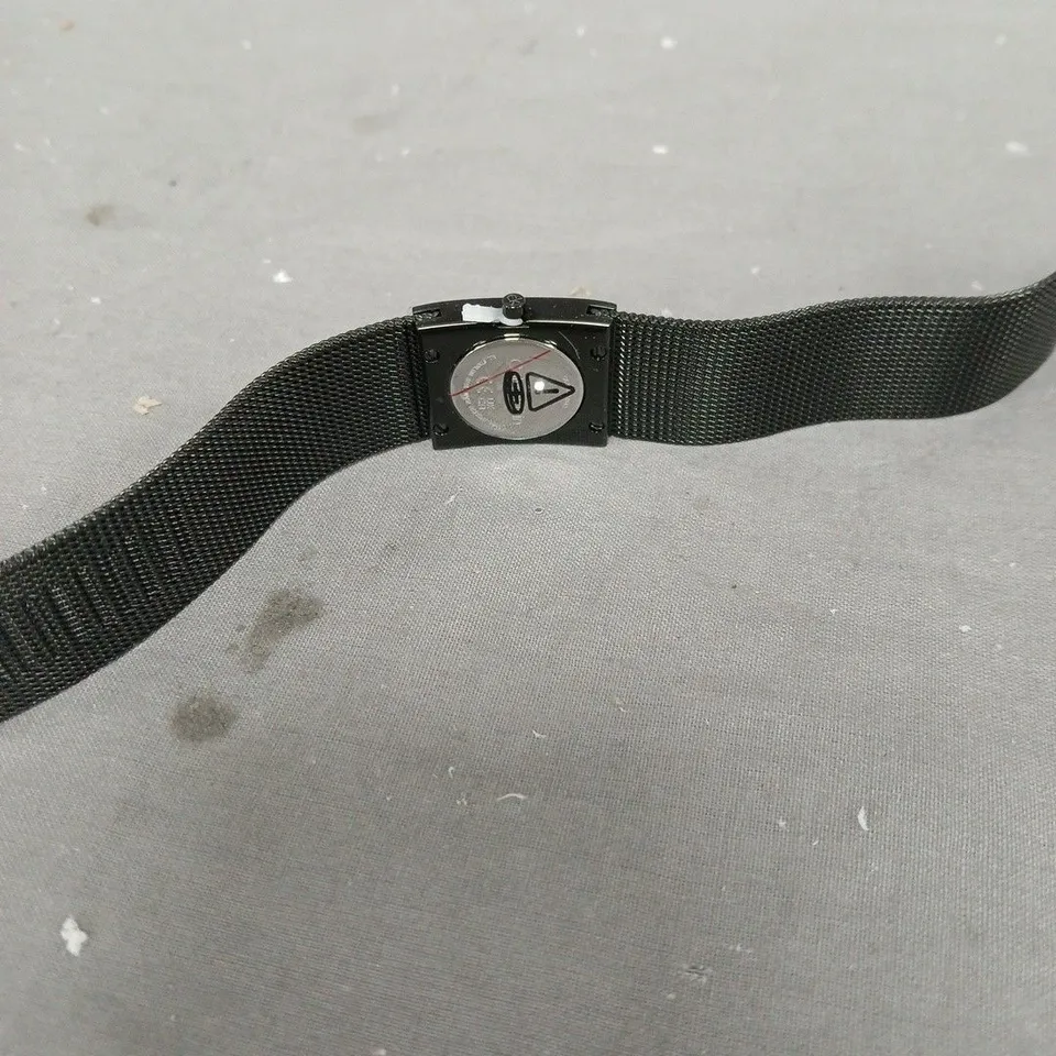 CALVIN KLEIN WATCH – BLACK MESH STRAP, SQUARE CASE