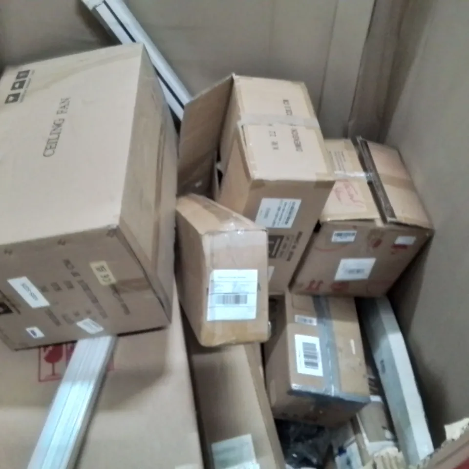 PALLET OF ASSORTED HOUSEHOLD GOODS AND PRODUCTS TO INCLUDE;AIR FRYER,THERMOELECTRIC COOLER&WARMER,TENT
