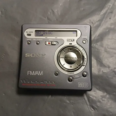 UNBOXED SONY PORTABLE MINIDISC RECORDER MZ-G750