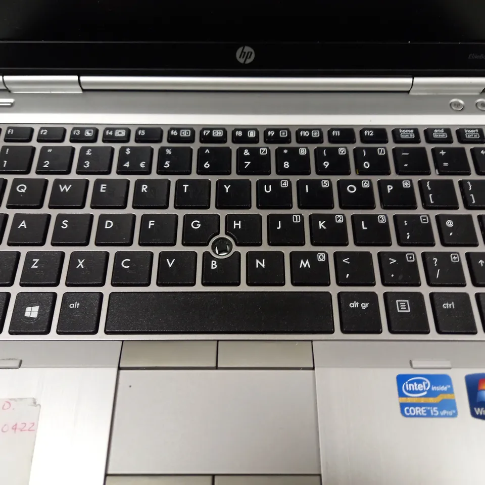 HP ELITE BOOK 2560P LAPTOP IN SILVER