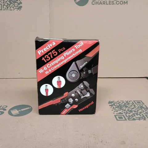 PRECIVA HEXAGONAL 1375 PIECE 16-6 CRIMPING PLIERS TOOL BOXED