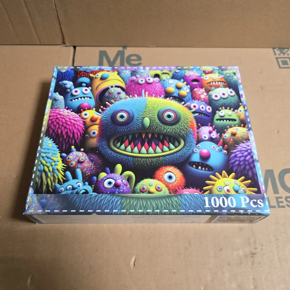 BOXED COLOURFUL CREATURES JIGSAW PUZZLE - 1000 PCS