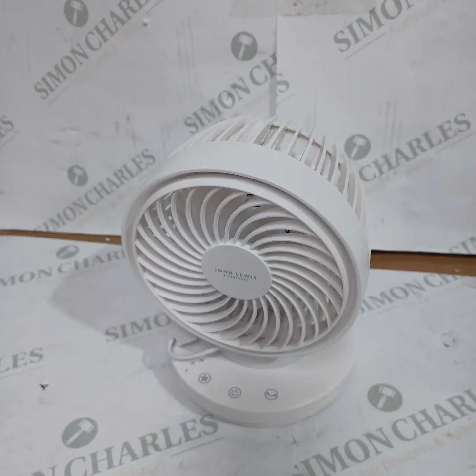 JOHN LEWIS 6'' USB DESK FAN 