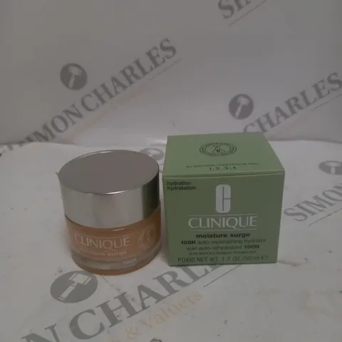 BOXED CLINIQUE MOISTURE SURGE 100H AUTO-REPLENISHING HYDRATOR - 50ML