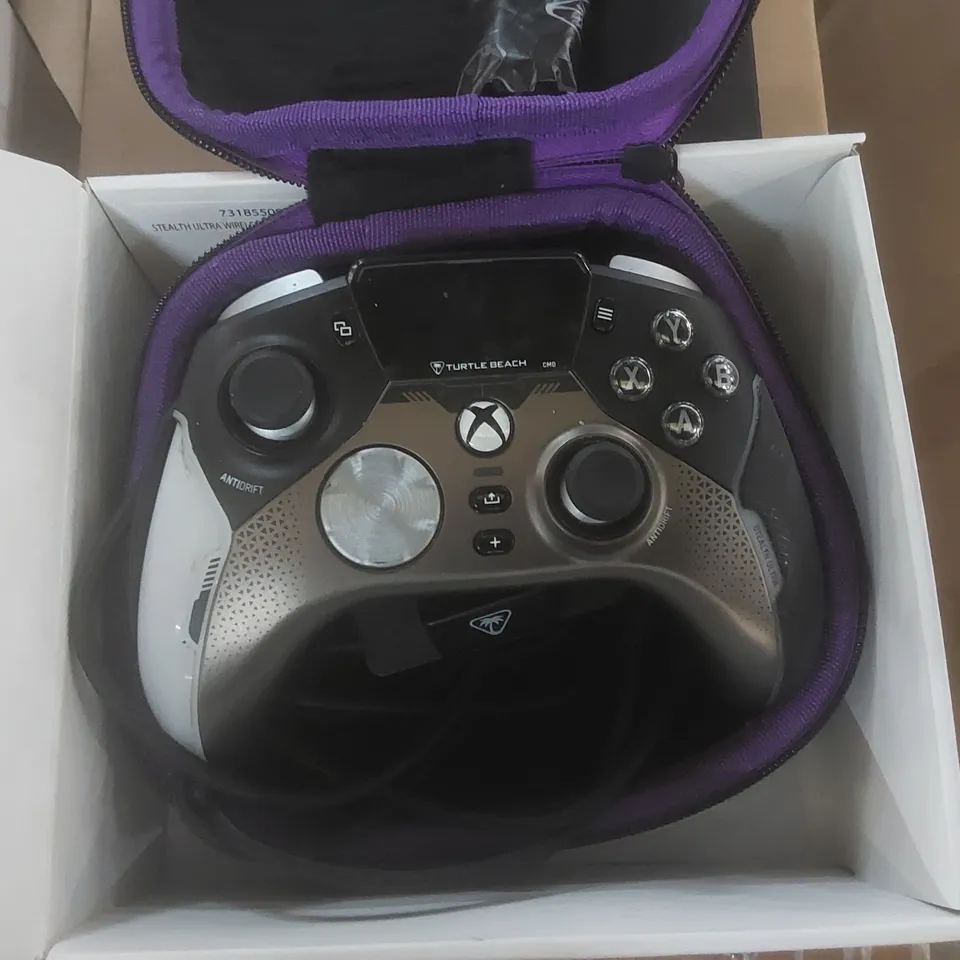 BOXED TURTLE BEACH STEALTH ULTRA GAMING CONTROLLER FOR THE XBOX