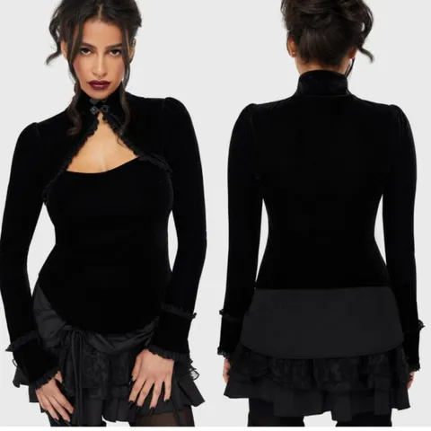 BRAND NEW KILLSTAR GRIMRSE TOP SIZE XL