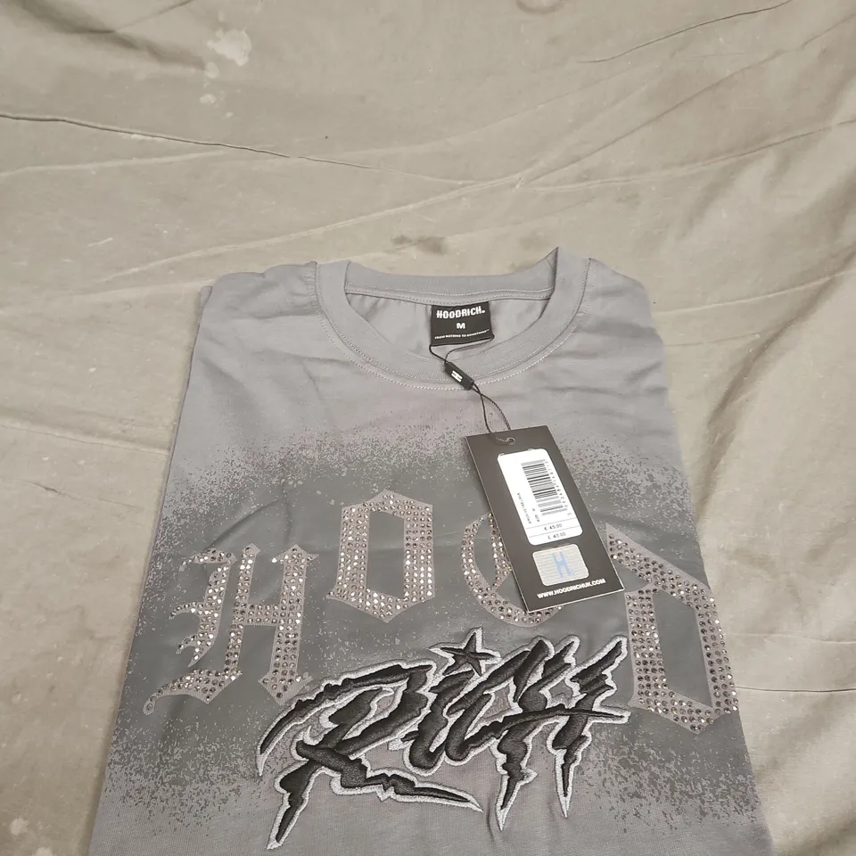 HOODRICH T-SHIRT – GREY, SIZE M (MEN'S)