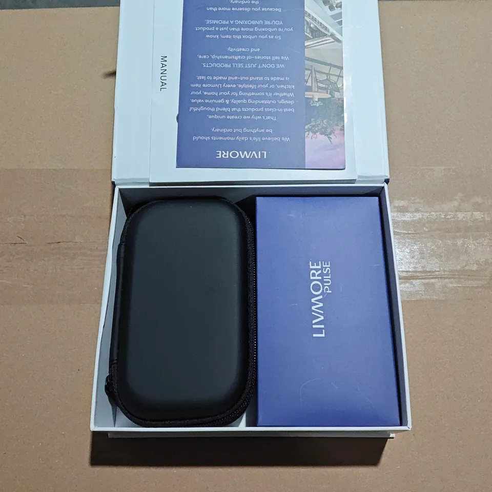 LIVMORE PULSE 4-IN-1 EMS MASSAGER – BOXED