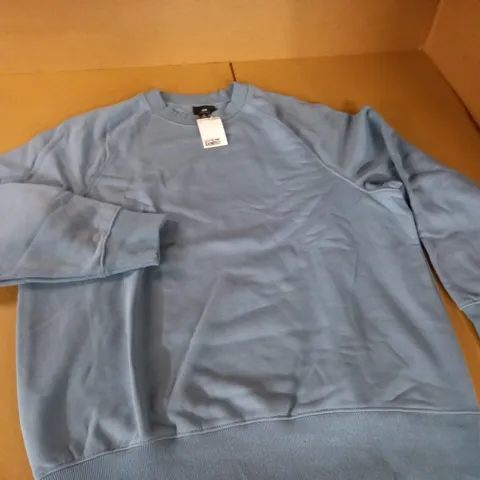H&M OVERSIZED FIT BLUE JUMPER - EUR L