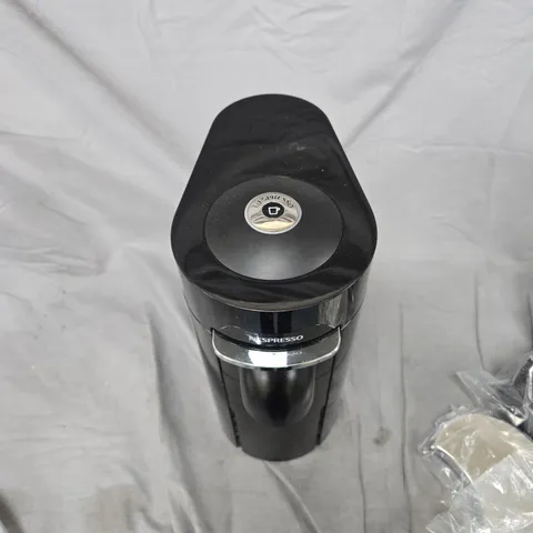 NESPRESSO COFFEE MACHINE - BLACK CAPSULE BREWER WITH ACCESSORIES