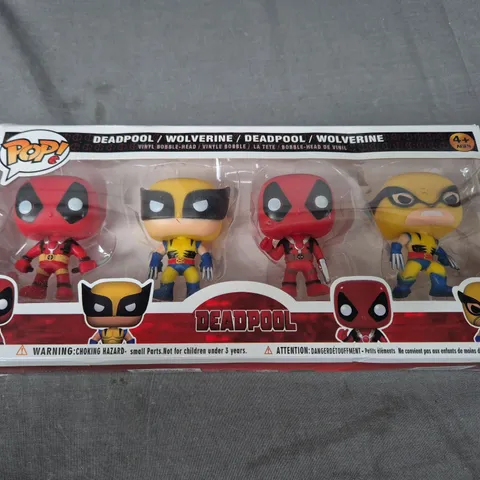 POP! DEADPOOL, WOLVERINE - VINYL BOBBLE HEAD