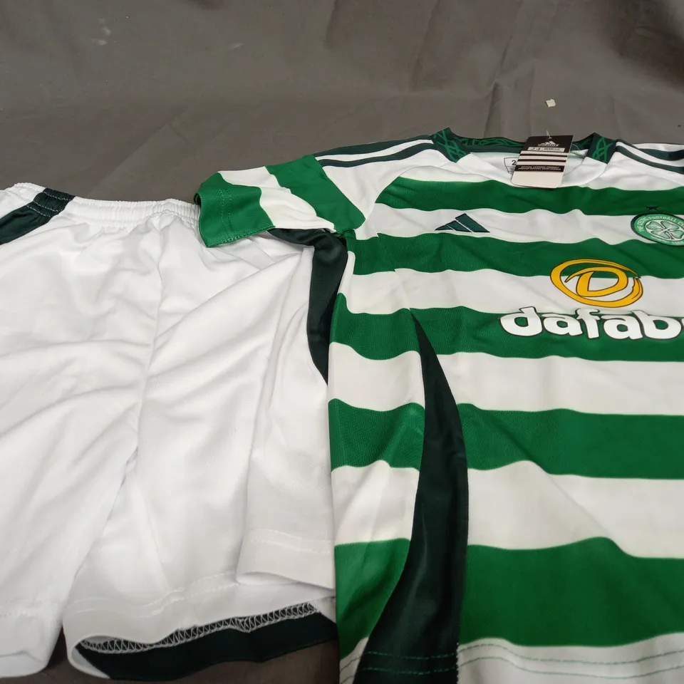 ADIDAS THE CELTIC FOOTBALL CLUB SHIRT - SIZE UK 24 EUR 