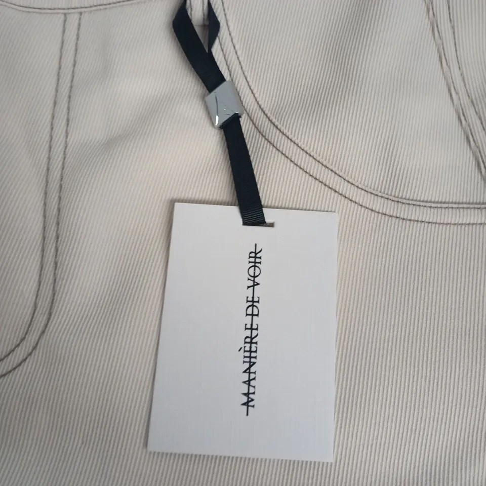 MANIÈRE DE VOIR BEIGE TROUSERS – SIZE 32 