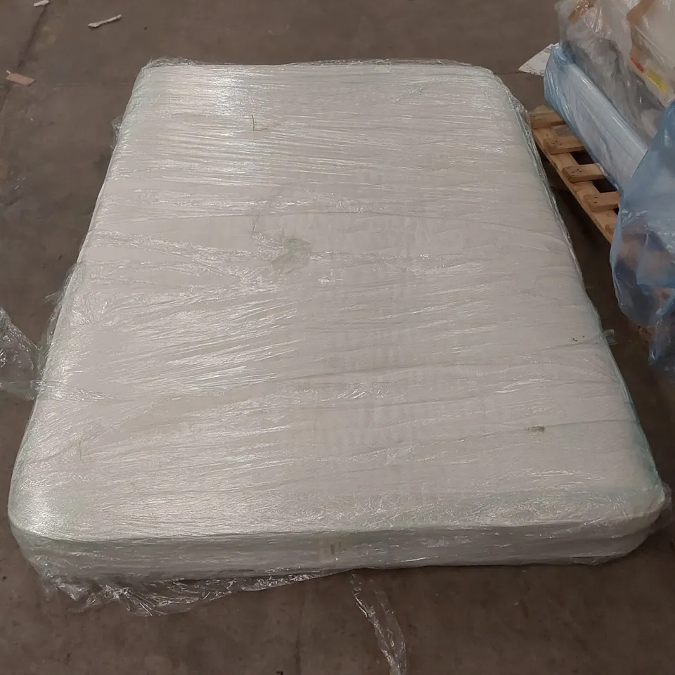 QUALITY BAGGED SERENITY COMFORT COIL SPRING AND ECO-FOAM HYBRID 135CM DOUBLE MATTRESS 