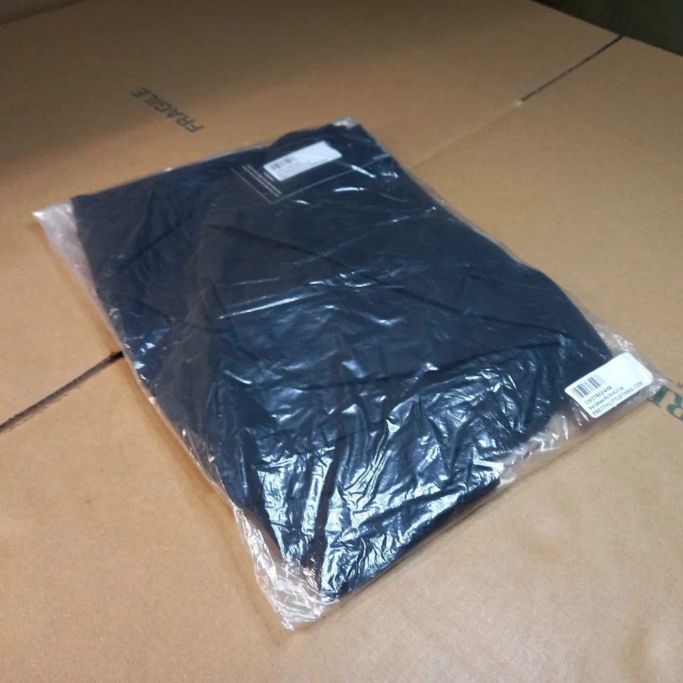 PLT PACKAGED BLACK GATHERED MINI SKIRT - SIZE 6
