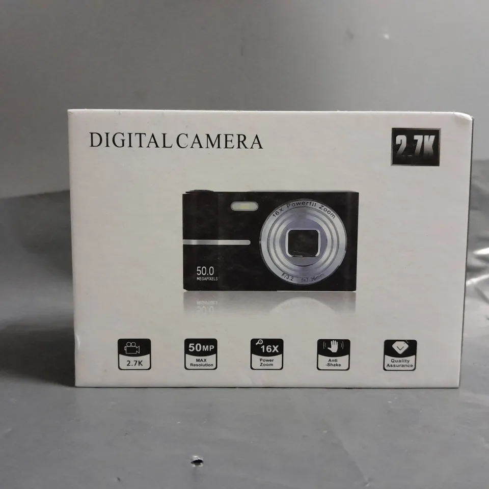 SEALED DIGITAL CAMERA STUDENT CAMERA IN BLACK