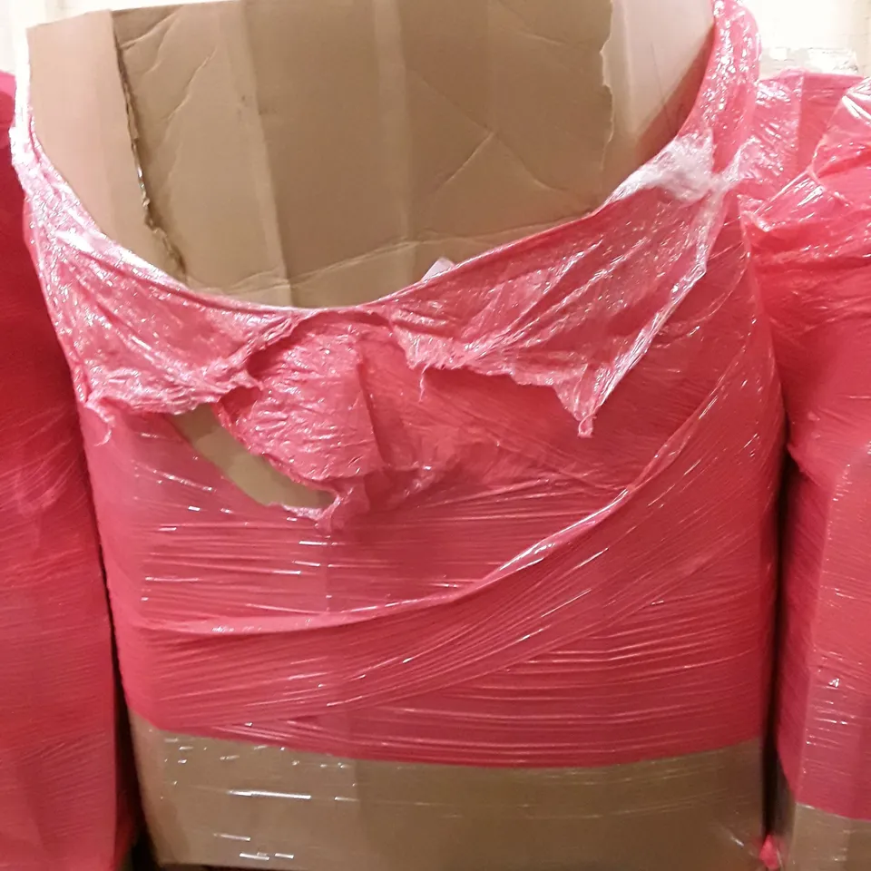 PALLET OF ASSORTED PRODUCTS INCLUDING SHOE STORAGE BOXES, ROTARY BIRD REPELLANT, LED FLOOR LAMPS, ARTIFICIAL PLANTS, CANTILEVER BASE WEIGHT