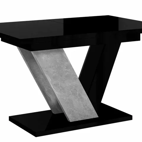 BOXED DUBAJ TABLE ROYAL MARBLE BLACK GLOSS (2 BOXES)
