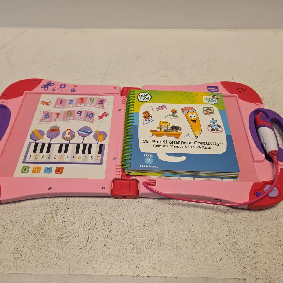 LEAPFROG LEARN TO READ INTERACTIVE BOOK – MR PENCIL SHARPENS CREATIVITY (PINK)