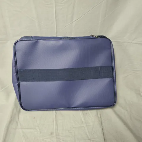 JUNDUN BLUE LAPTOP CASE - PROTECTIVE SLEEVE WITH ZIP-WITH COMBINATION LOCK 
