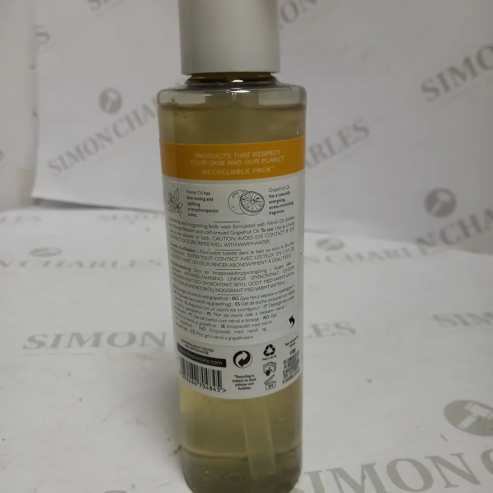 REN CLEAN SKINCARE NEROLI AND GRAPEFRUIT BODY WASH