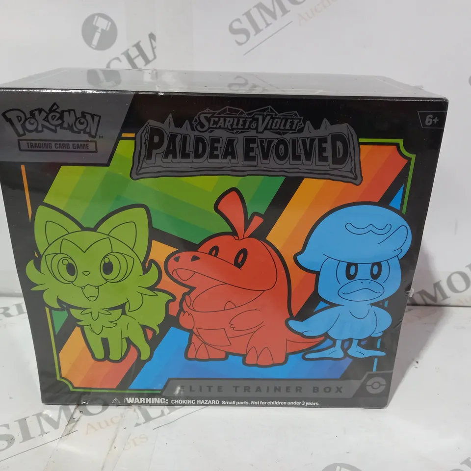 SEALED POKEMON SCARLET AND VIOLET PLADEA EVOLVED ELITE TRAINER BOX