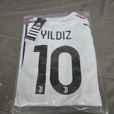 BAGGED JUVENTUS FC HOME JERSEY - YILDIZ 10 - SIZE 28
