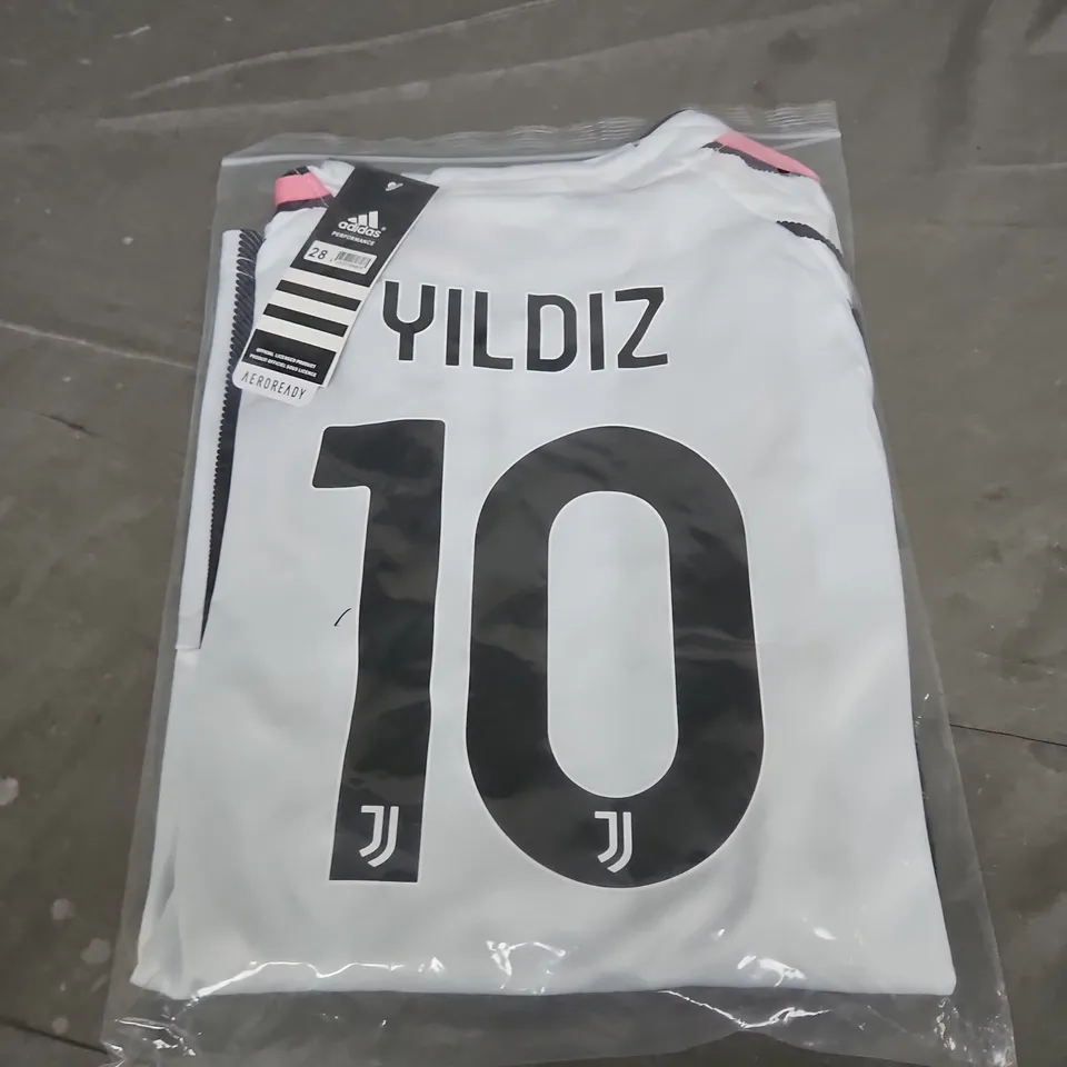 BAGGED JUVENTUS FC HOME JERSEY - YILDIZ 10 - SIZE 28