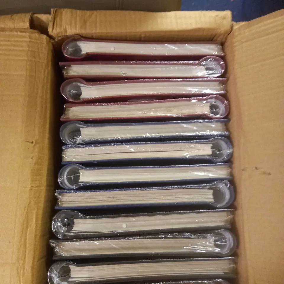 APPROXIMATELY 24 SEALED PHOTO ALBUMS, BLUE, RED AND BLACK - COLLECTION ONLY
