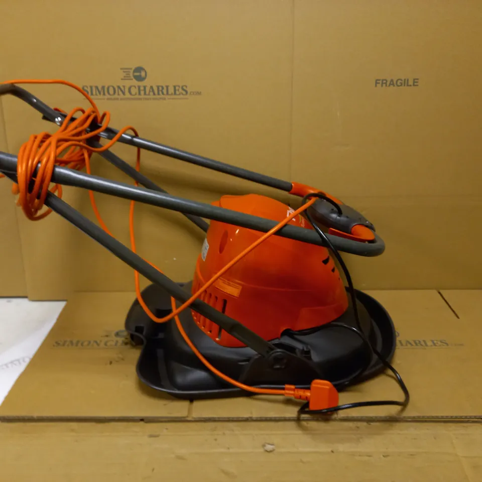 FLYMO TURBO LITE 270 ELECTRIC HOVER LAWN MOWER 1400W