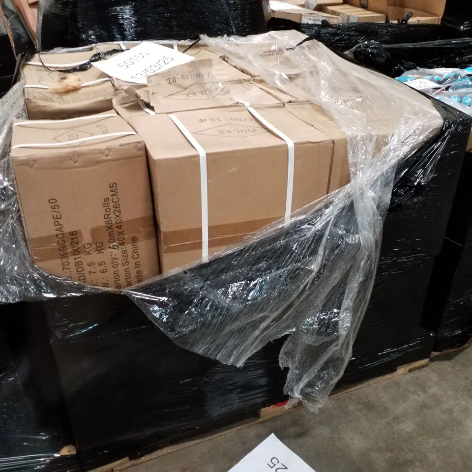 PALLET OF 20 BOXES EACH CONTAINING 8 50M CATSE TYPE TWISTED PAIR OUTDOOR NETWORK CABLES